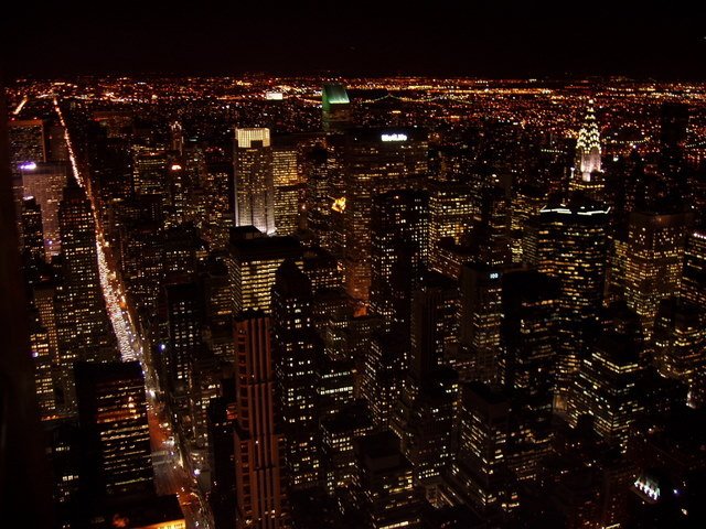 044 New York, Fifth Avenue, Citicorop Center, Chrysler Building