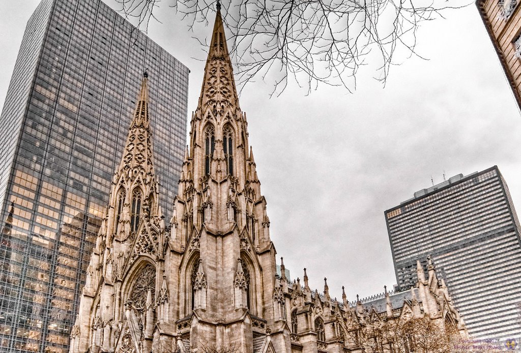 Framed -- St. Patricks Cathedral