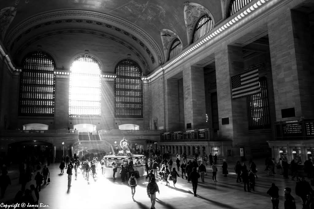 Sun Beam in Grand Central