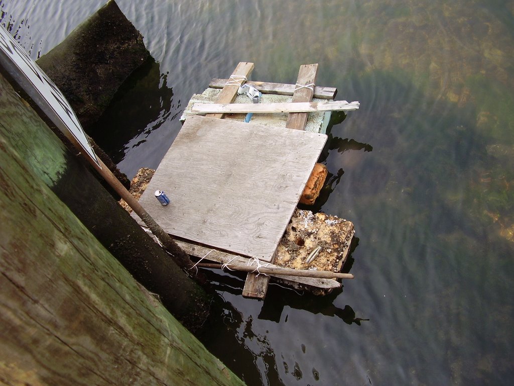 Junk Raft  in IP Canal