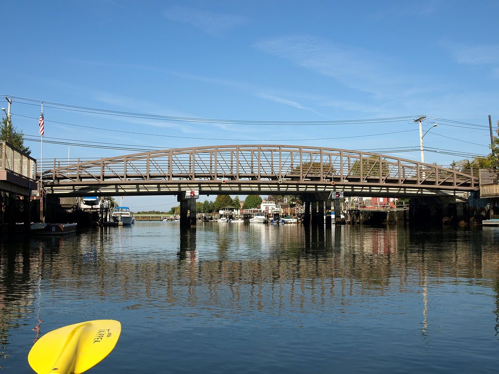 Warwick Boulevard Bridge over Island Park Channel, Nassau County, New York