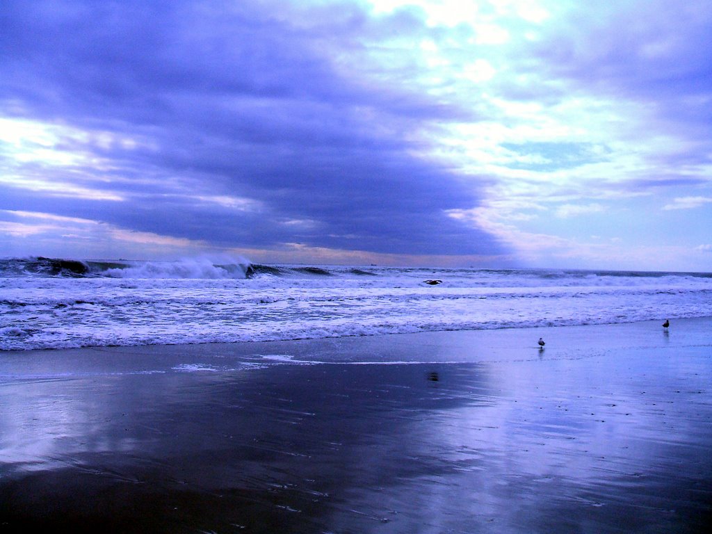 as a cold beach kiss by perfect waves
