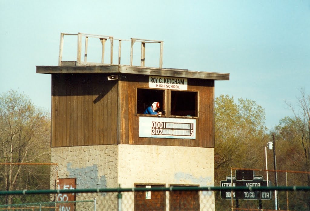 Scoreboard at Roy C. Ketcham High School, Wappinger Falls, NY