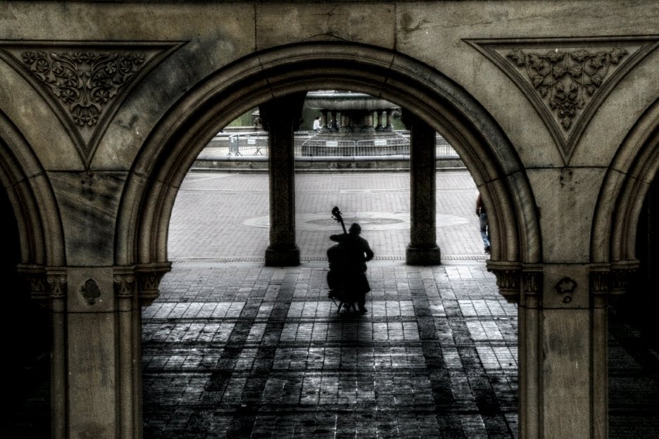 Central Park, New York City, "Violoncellist"