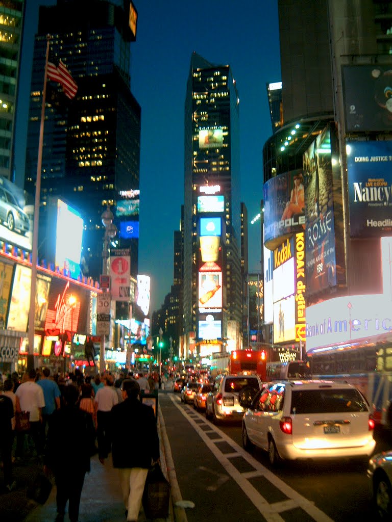 Time square colors