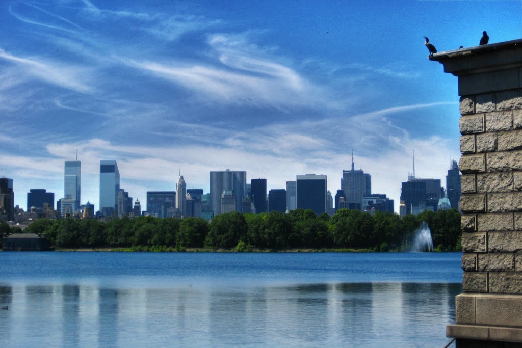 Manhattan from The Reservoir (Central Park)