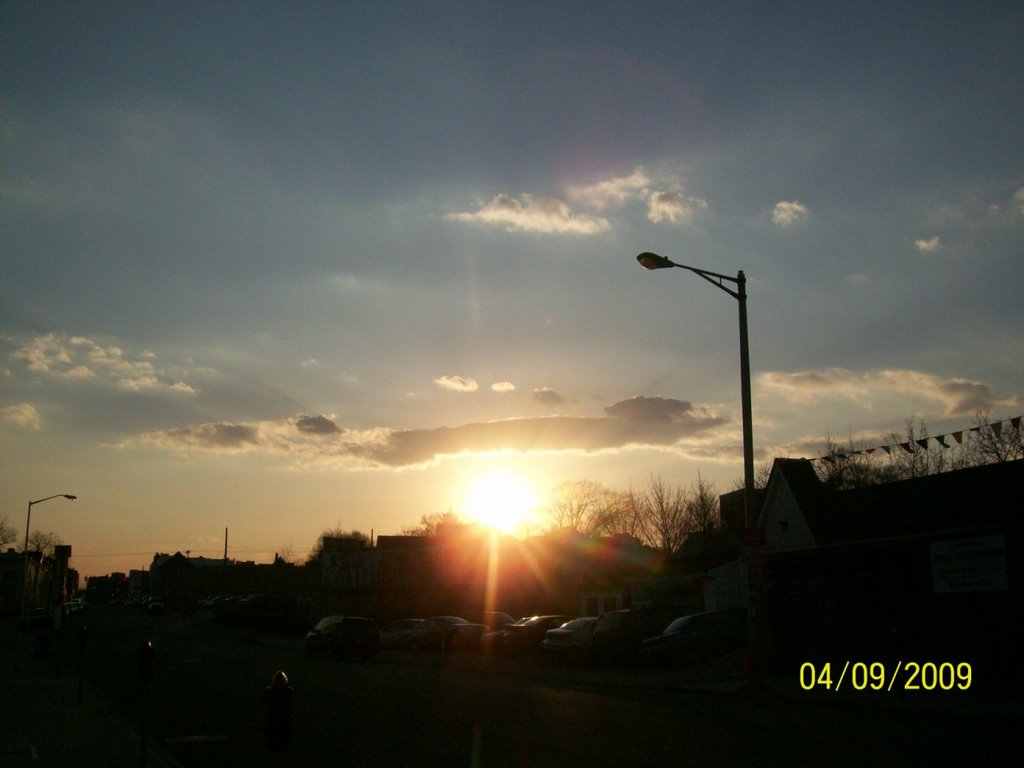 sunset  in mount vernon