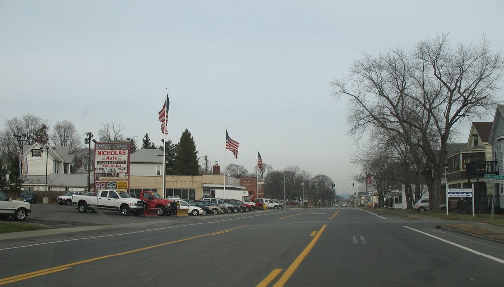 Flags on Broadway