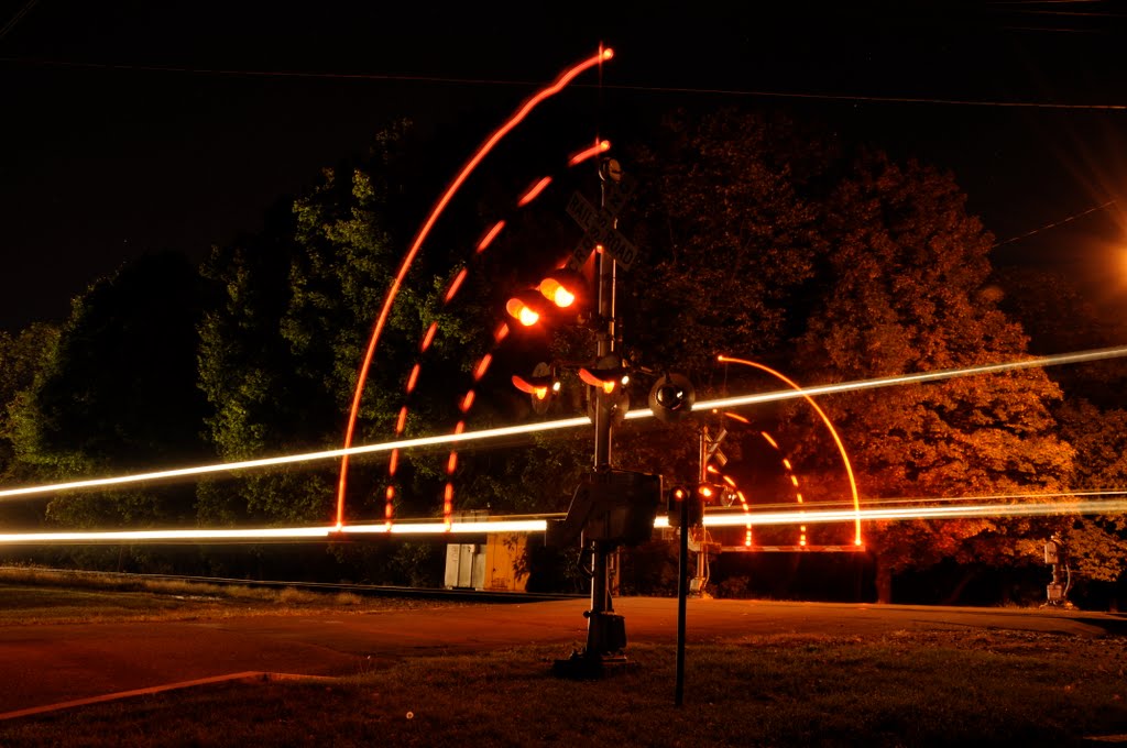 Train, right on time.