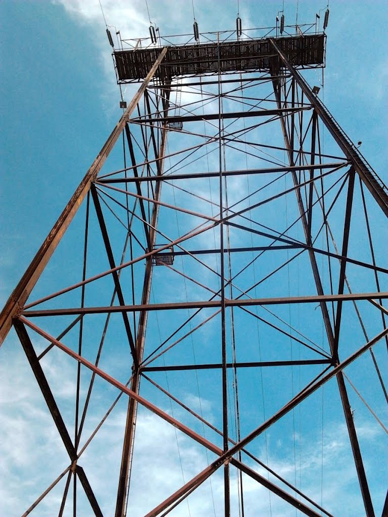 The power line tower at MonkeyView view