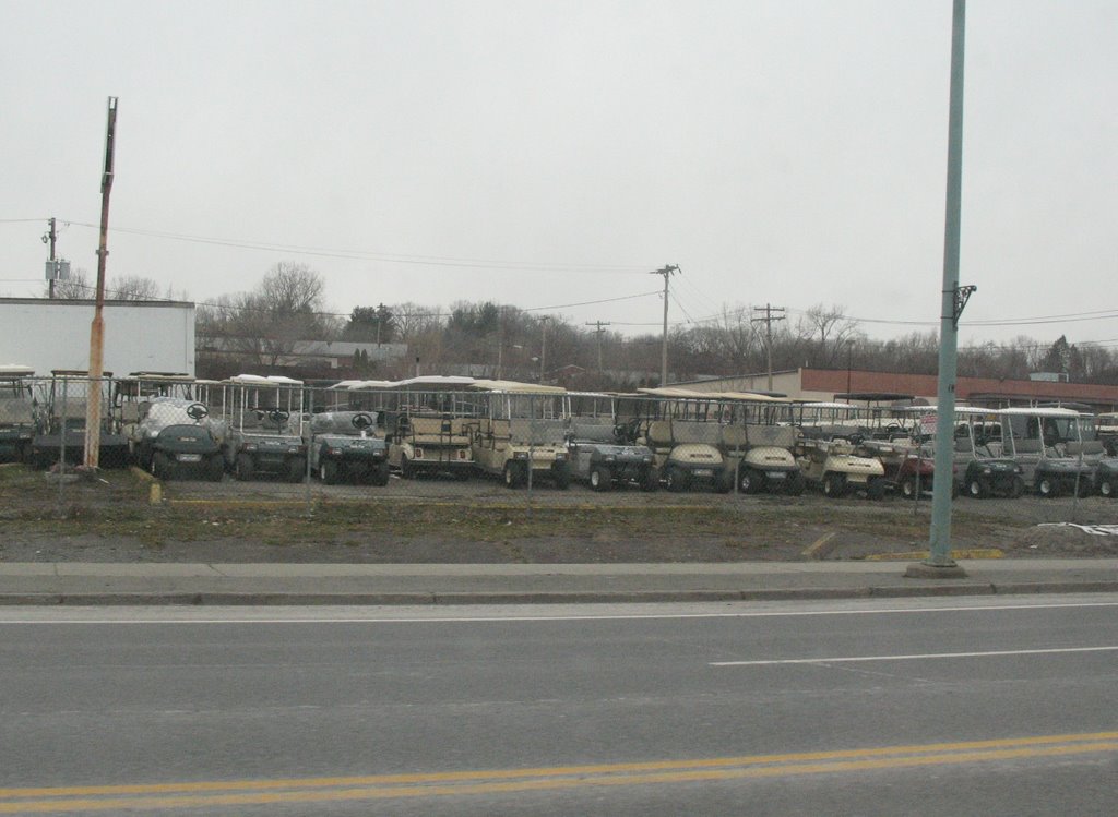 How many golf carts?