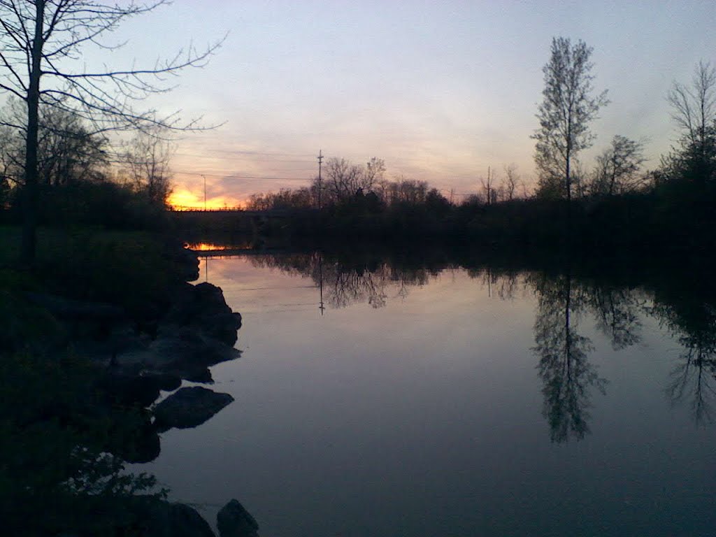 Sunset by long Pond