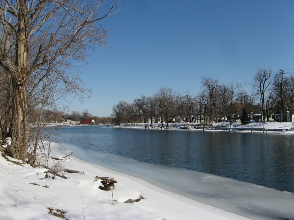 Erie Canal in Winter