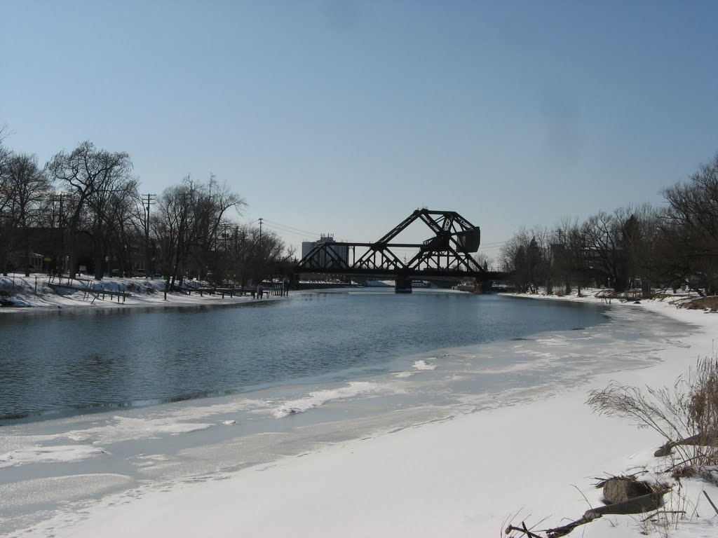 Erie Canal in Winter