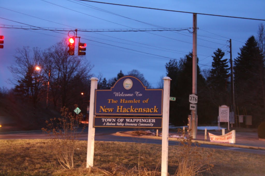 New Hackensack is an AREA not a Hamlet