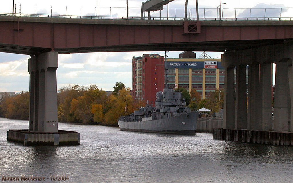 USS Slater (DE-766) moored in Albany NY