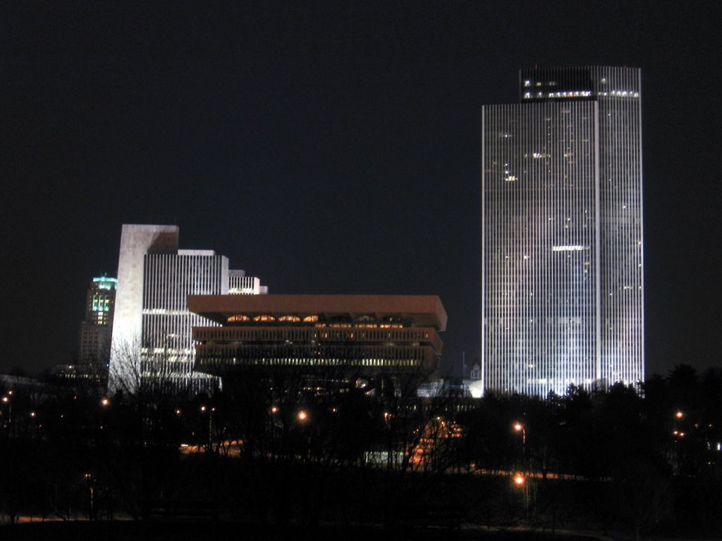 Empire State Plaza from Lincoln Park