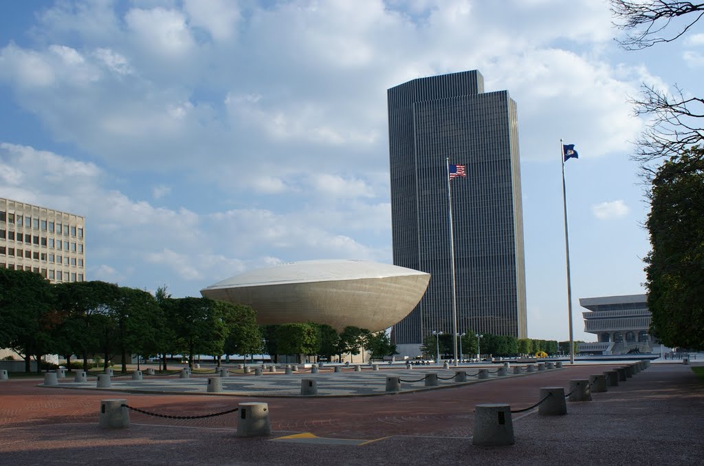 The Egg with the Corning Tower