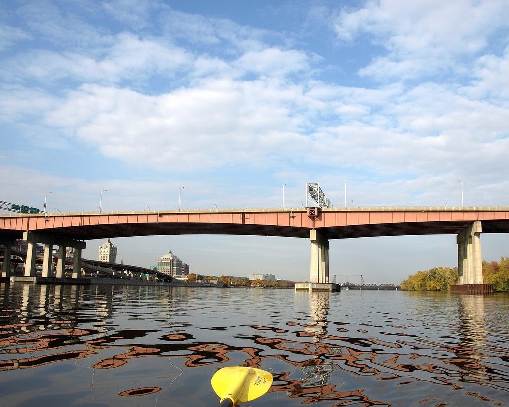 Dunn Memorial Bridge over the Hudson River, New York