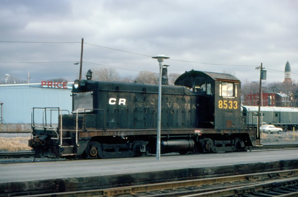 Conrail EMD SW1 No. 8533 at Rensselaer, NY