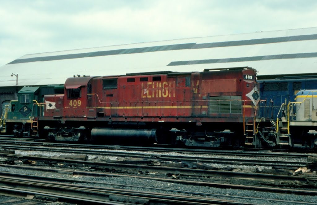 Delaware and Hudson Railway, Ex Lehigh Valley Railroad, Alco C420 No. 409 at Oneonta, NY