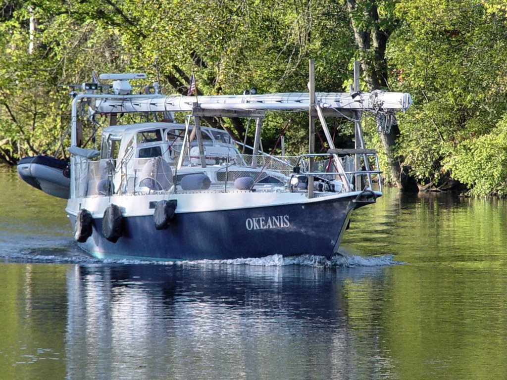 Boating on the barge canal