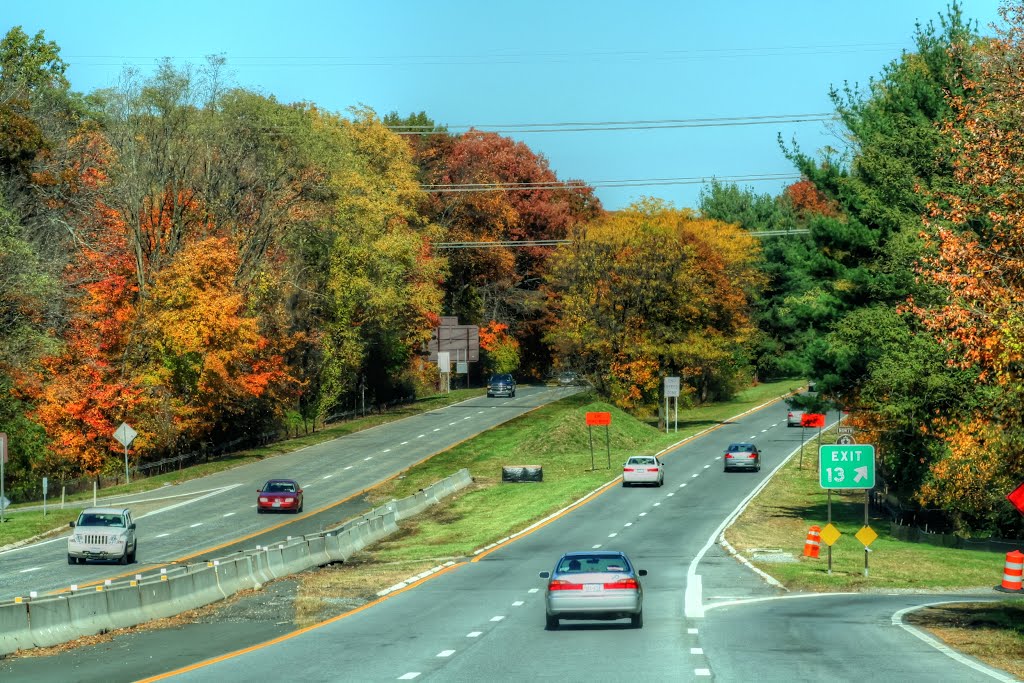 Exit 13 Palisades Parkway North.