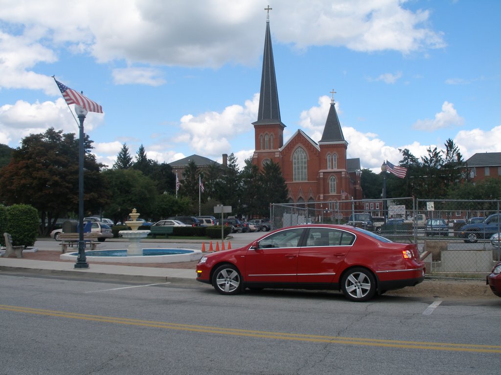 good looking church at Port Jervis