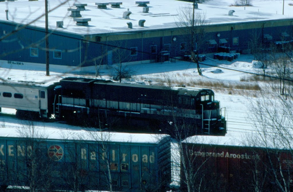 New Jersey Department of Transportation GE U34CH No. 4157 at Port Jervis, NY