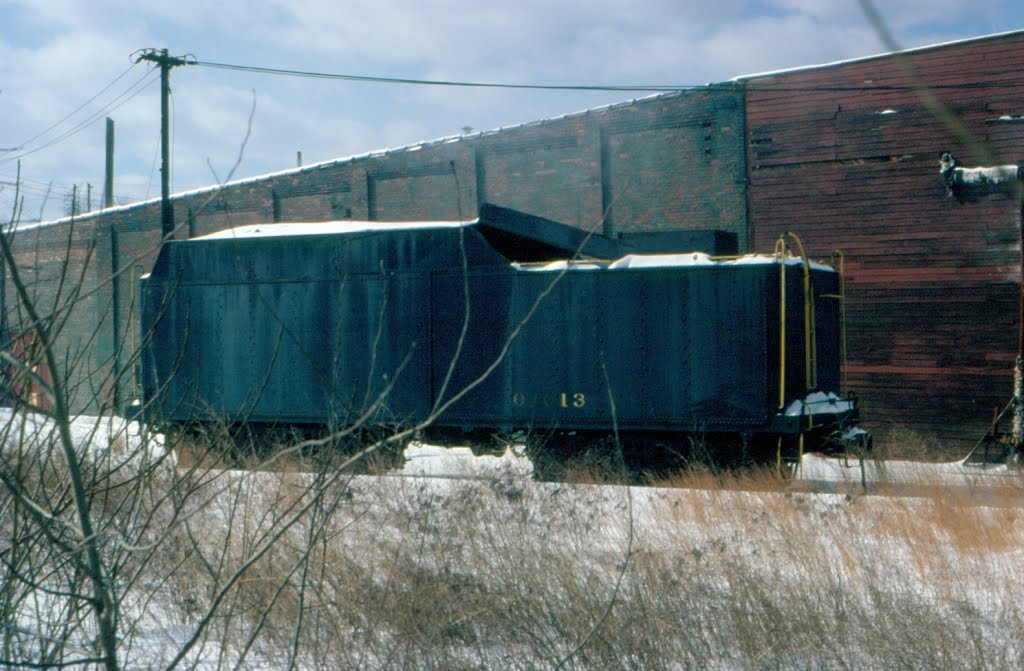 Conrail Tender No. 13 at Port Jervis, NY