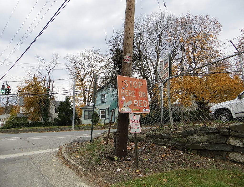 Stop Here on Red