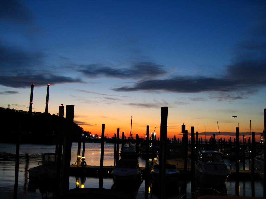 Dusk at Port Jefferson