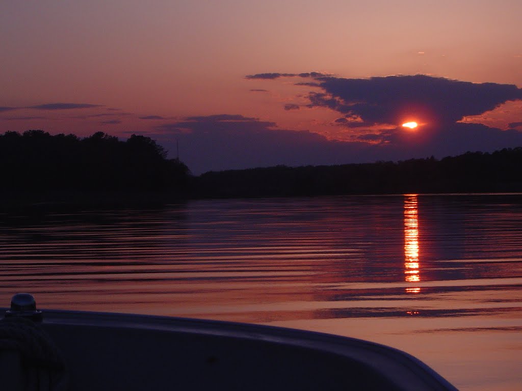 sunset down terry creek