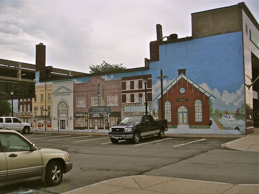 Mural of whats gone