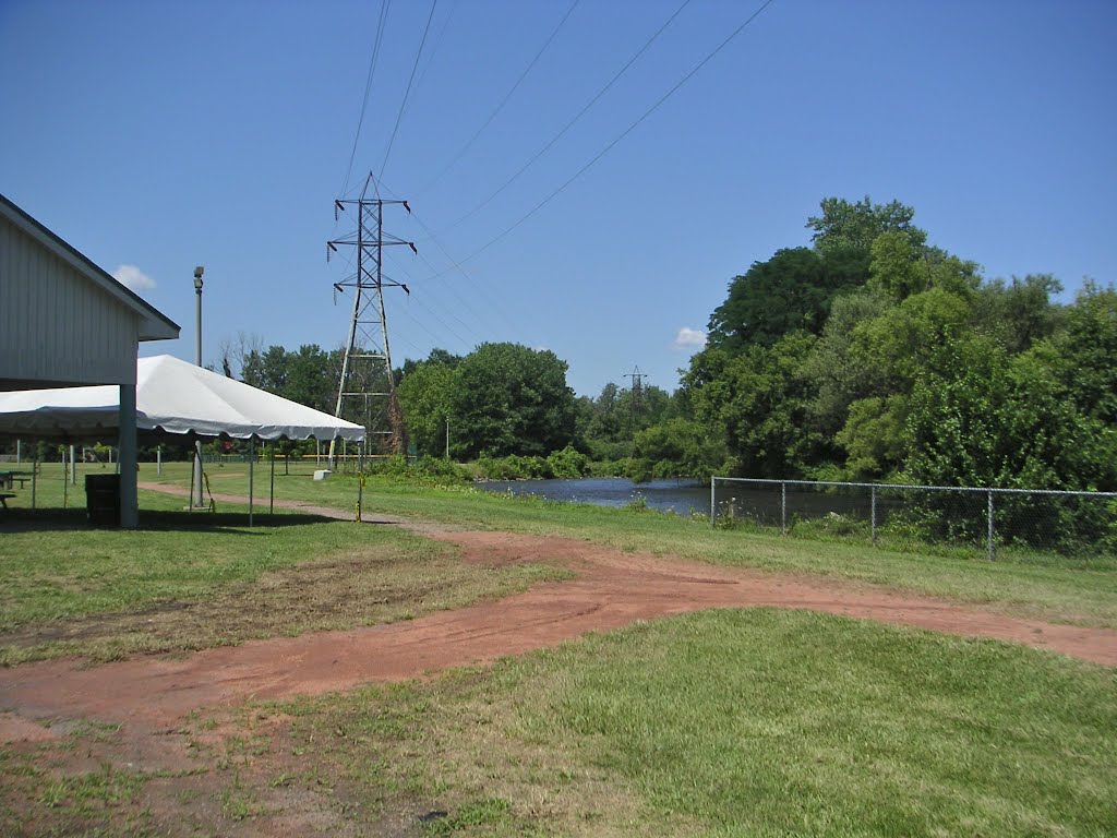 Pinti Field and the Mohawk River