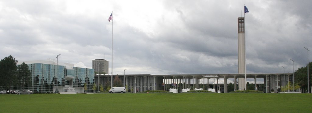 UAlbany Skyline from Collins Circle