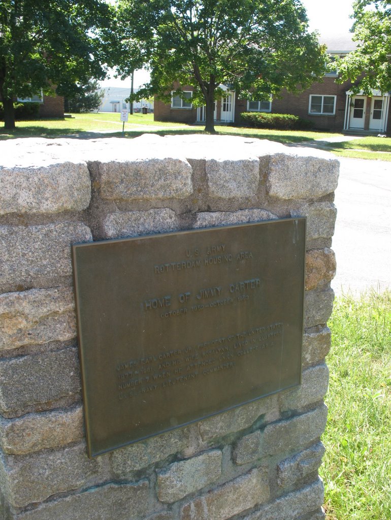 Jimmy Carter slept here