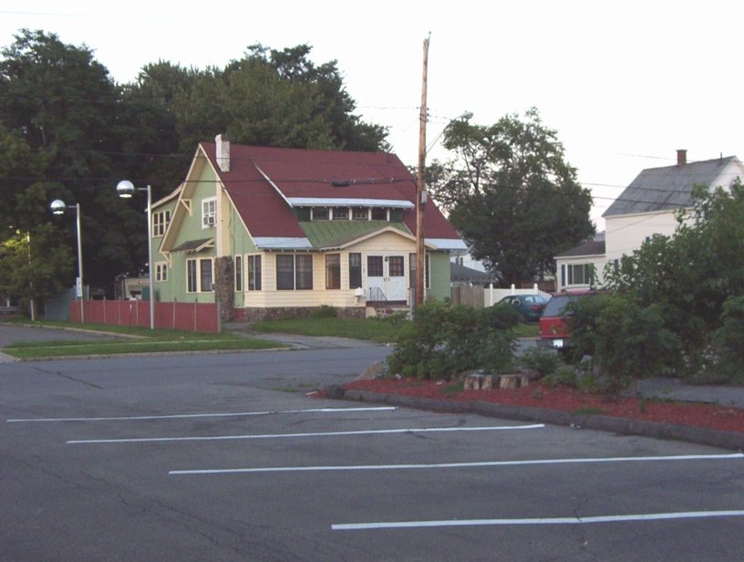 Parking lot at McDonalds office