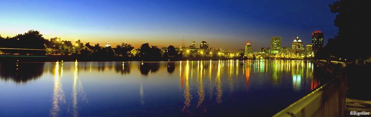 Rochester by night