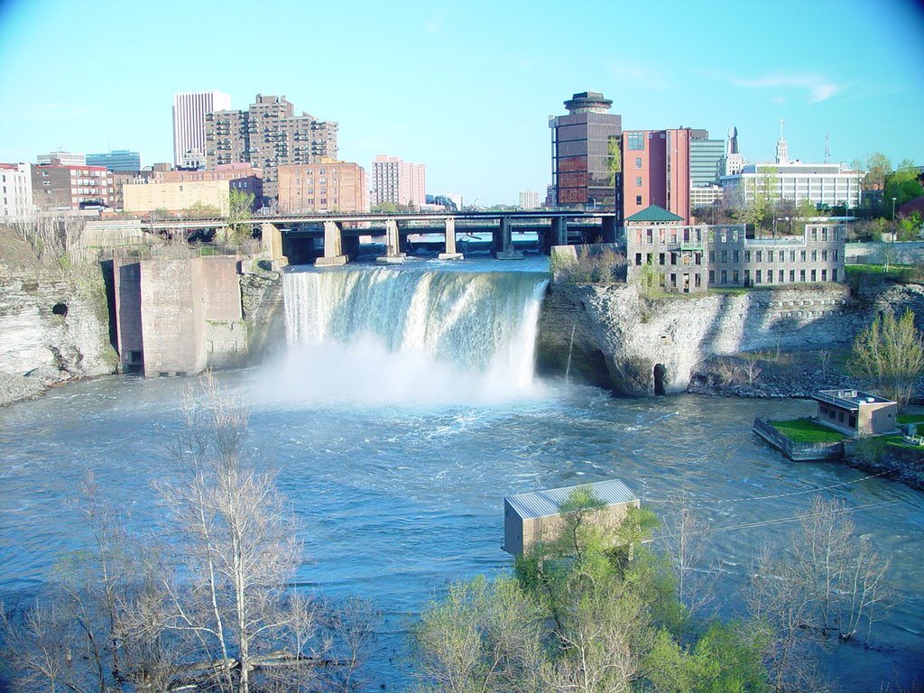 high falls & the genesee river, Rochester NY (5-2005)