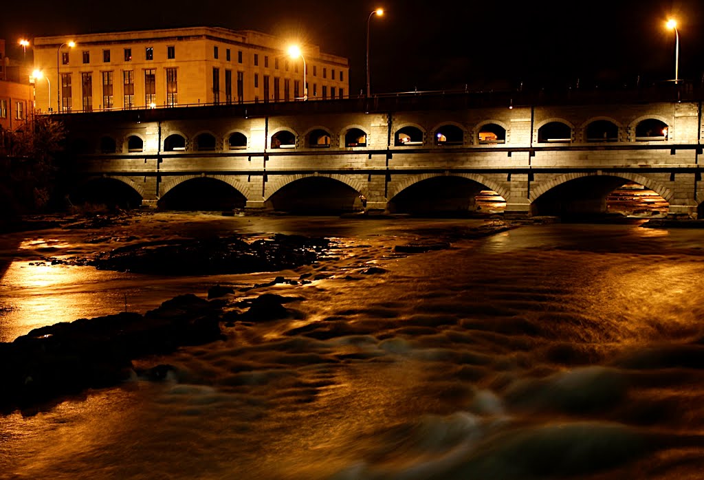 Rochester Aqueducts at Night