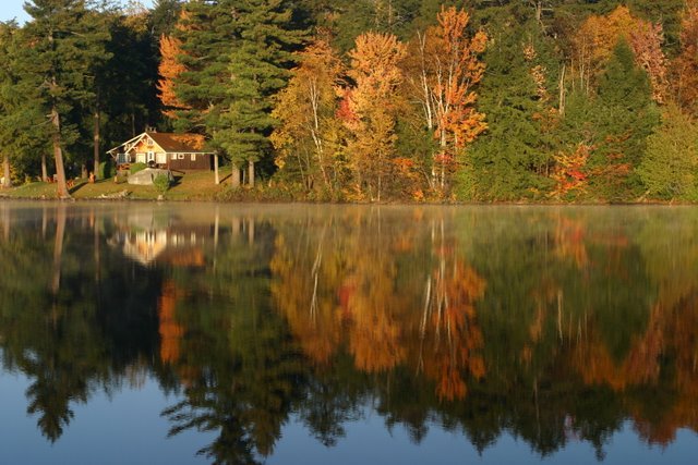 Saranac Lake , Fall