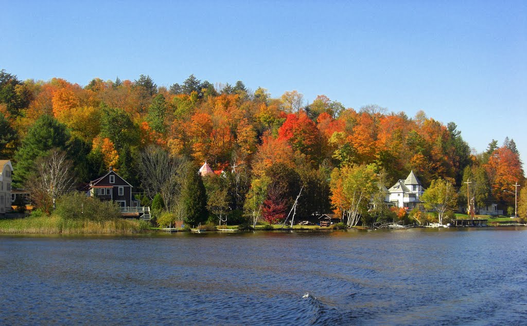 Lake Flower, Saranac Lake, NY, oct 2011