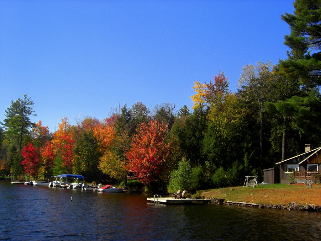Lake Flower, Saranac Lake, NY, oct 2011