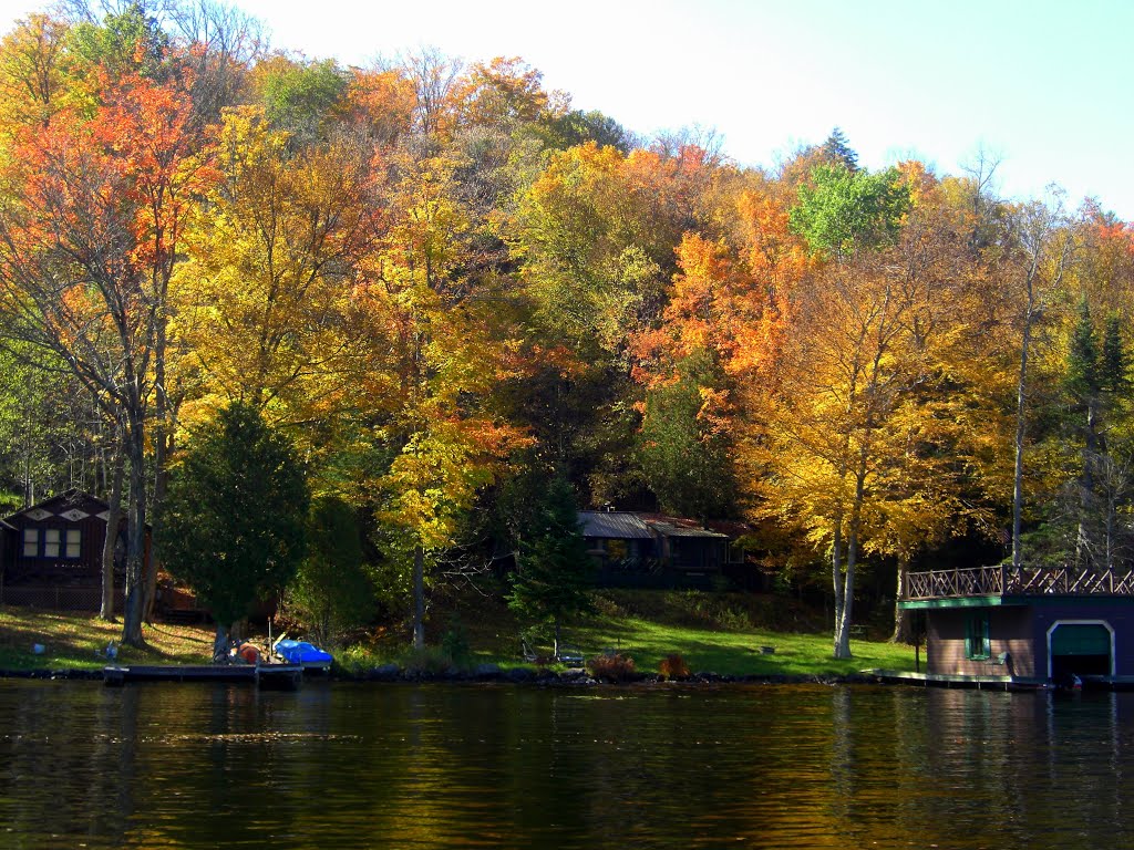 Lake Flower, Saranac Lake, NY, oct 2011