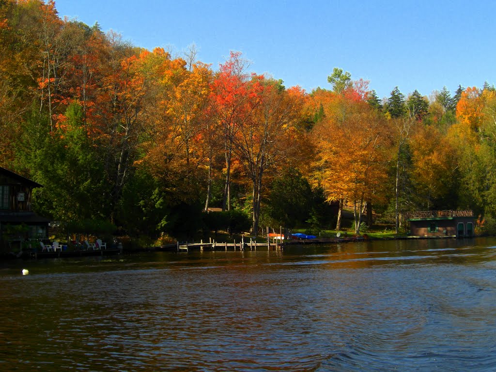 Lake Flower, Saranac Lake, NY, oct 2011