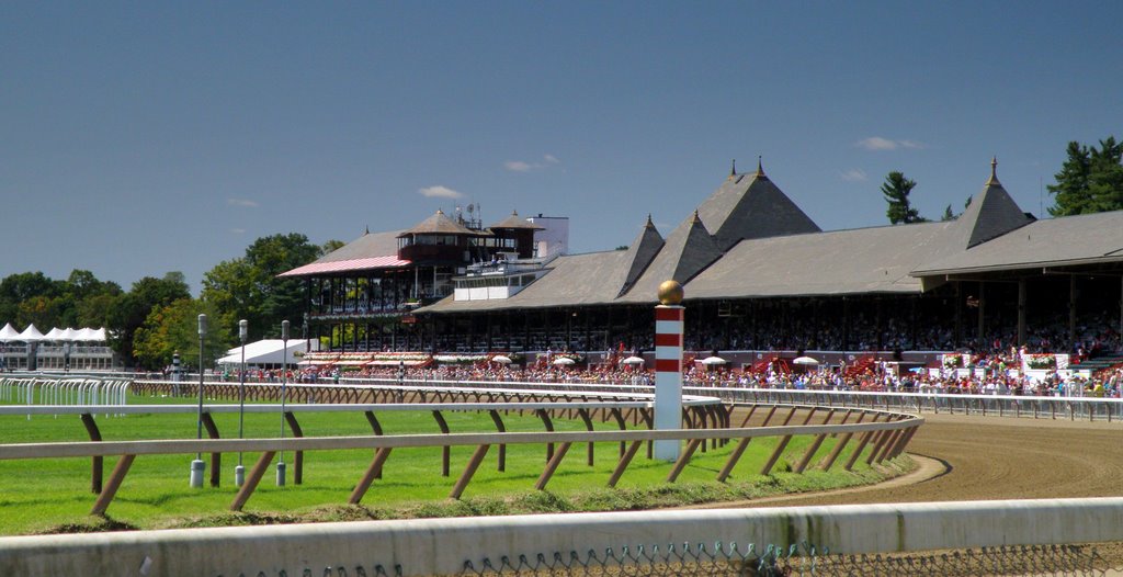 Grandstand from Union Ave sidewalk