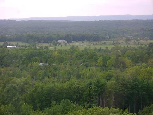 View west of Saratoga Springs