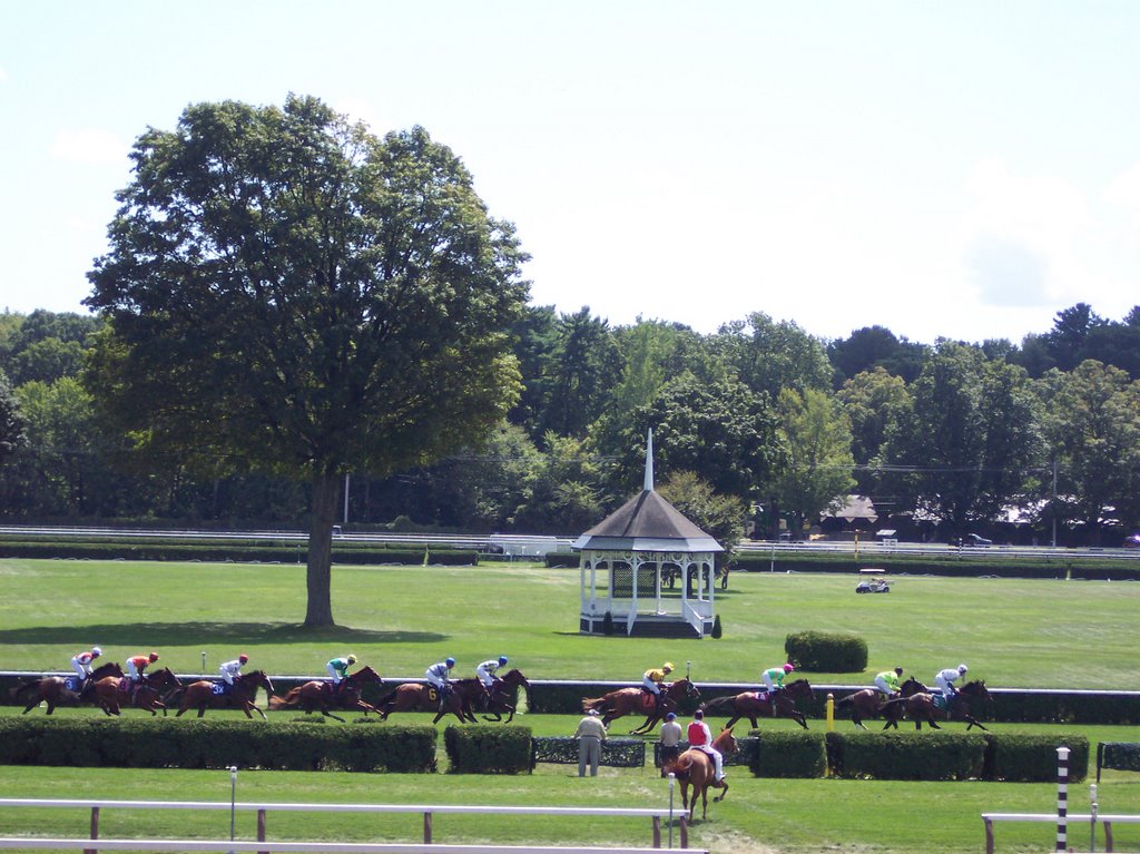 Steeplechase at Saratoga Racetrack