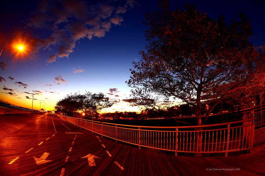 South beach boardwalk, Staten Island NY